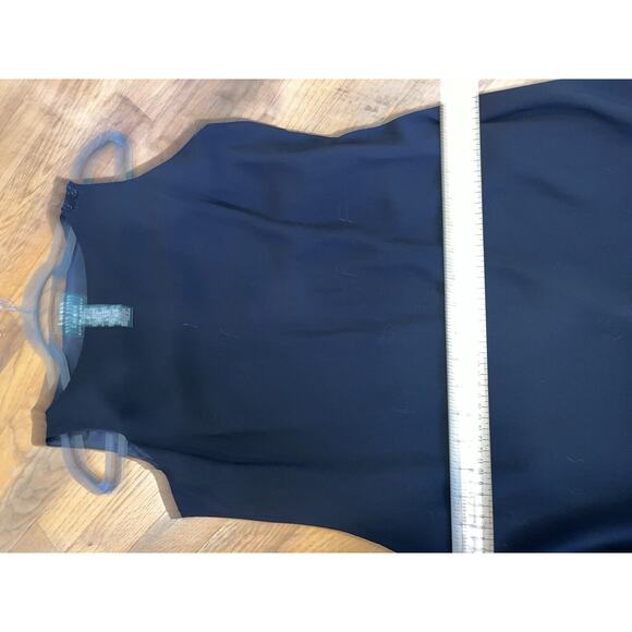 $169 NWT Lauren Ralph Lauren Size 12 Womens Maxi crepe evening Dress Back Slit - Picture 10 of 15